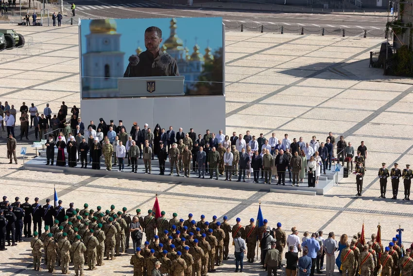 Ông Zelensky phát biểu nhân Ngày Độc lập của Ukraine, đề cập Nga và ông Putin