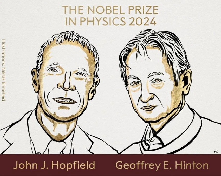 Giải Nobel Vật lý 2024 vinh danh nghiên cứu về trí tuệ nhân tạo