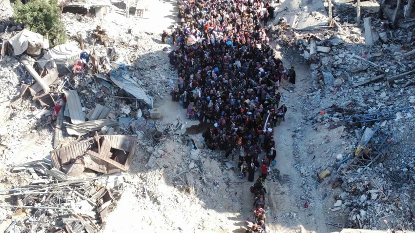 Israel bao vây trại tị nạn lớn nhất Gaza (3).jpg