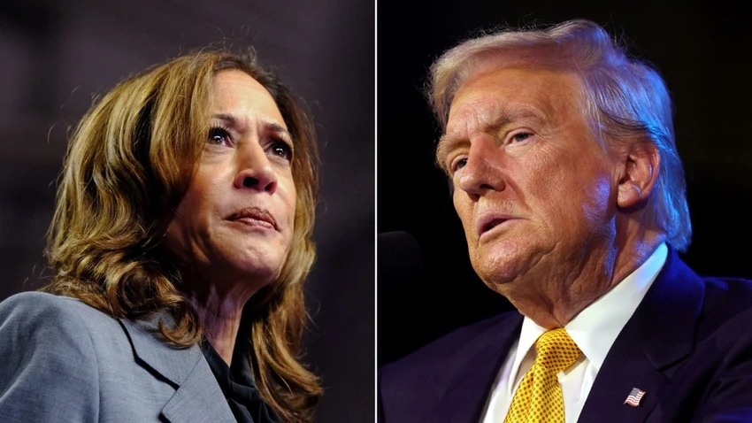 Thăm dò mới nhất cho thấy sự ủng hộ dành cho Cựu Tổng thống Mỹ Donald Trump vượt qua Phó Tổng thống Kamala Harris khi cả hai đang tăng tốc cho cuộc đua vào Nhà Trắng.