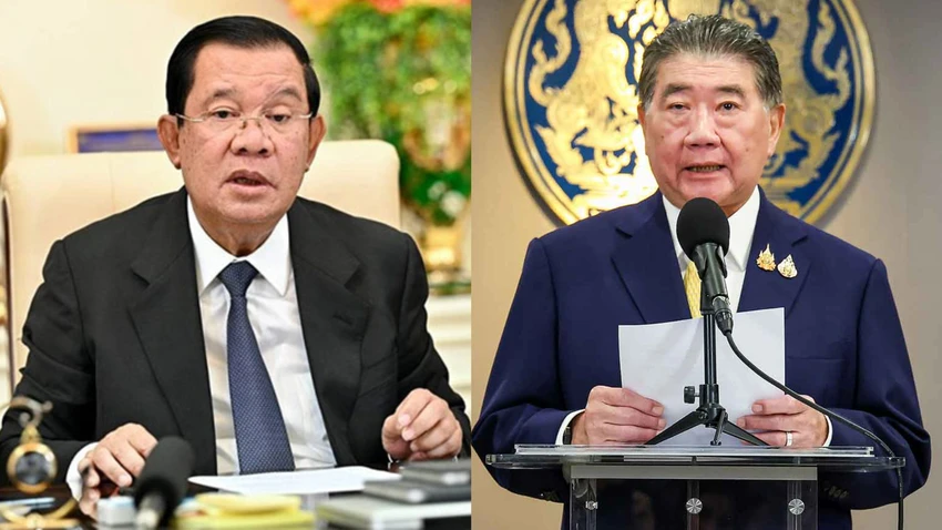 Ông Hun Sen lên tiếng chuyện Thái Lan muốn bắt ông và ông Hun Manet nếu đến Thái