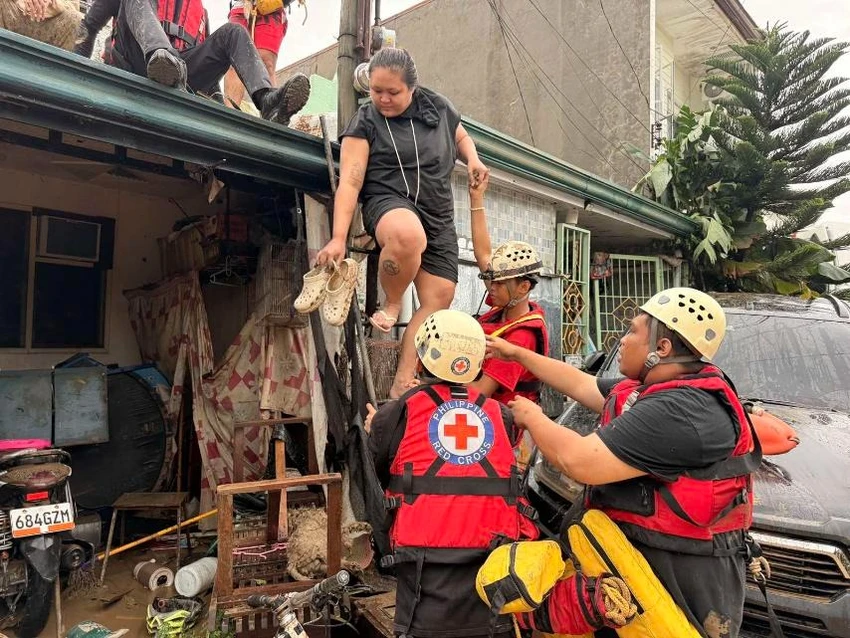 Bão Kalmaegi gây ngập lụt ở Philippines, 4 người thiệt mạng