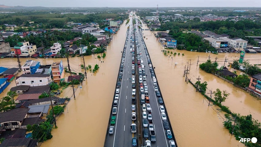 Thái Lan, Malaysia gồng mình ứng phó lũ lịch sử