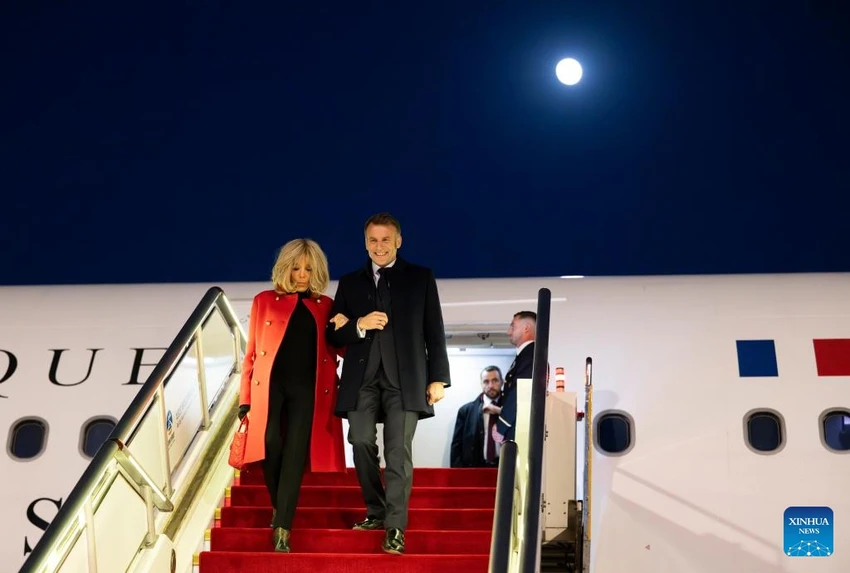 Ông Macron tới Trung Quốc trong chuyến thăm ‘thuần song phương’