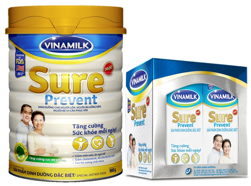 Vinamilk Sure Prevent đồng hành 'Vì sức khỏe người Việt' ảnh 1 Vinamilk Sure Prevent đồng hành 'Vì sức khỏe người Việt' ảnh 1