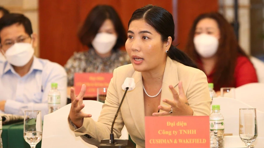 Bà Trang Bùi, Tổng giám đốc Cushman & Wakefield Việt Nam. Bà Trang Bùi, Tổng giám đốc Cushman & Wakefield Việt Nam.