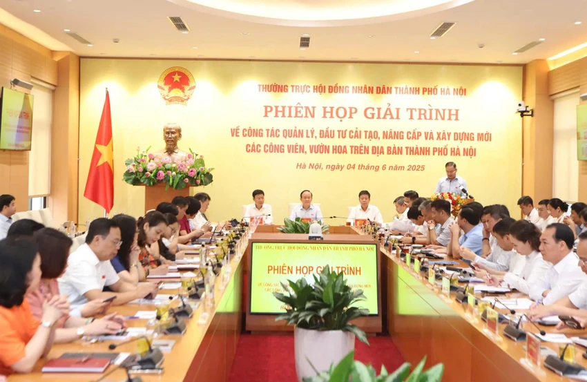 Hà Nội sẽ phân cấp cho xã, phường mới quản lý, duy tu công viên, vườn hoa