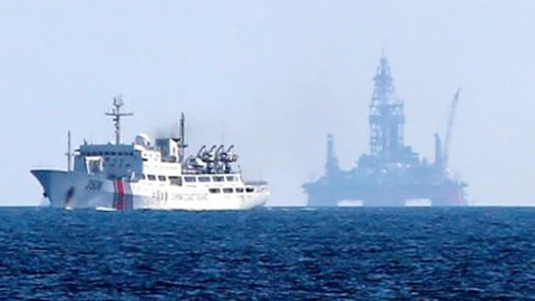 TQ, giàn khoan, Biển Đông, Hoàng Sa, Nhật Bản, chủ quyền, CNOOC, dầu khí