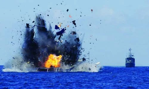 Việt Nam xác minh các tàu cá bị Indonesia đánh chìm ảnh 1 Việt Nam xác minh các tàu cá bị Indonesia đánh chìm ảnh 1