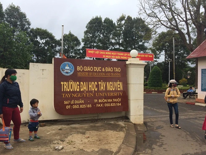 Ba cán bộ, giảng viên ĐH Tây Nguyên tráo bài thi cho sinh viên ảnh 1 Ba cán bộ, giảng viên ĐH Tây Nguyên tráo bài thi cho sinh viên ảnh 1