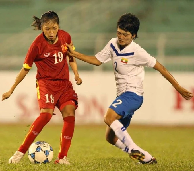 Tuyển nữ quyết vô địch AFF Cup ảnh 2 Tuyển thủ nữ Việt Nam
