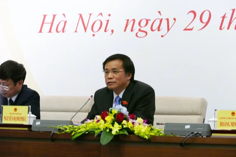 Tổng Thư ký QH: Bộ trưởng Trần Hồng Hà trả lời chưa rõ về Formosa ảnh 3 Tổng Thư ký QH: Bộ trưởng Trần Hồng Hà trả lời chưa rõ về Formosa ảnh 3