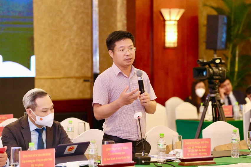 TS Đoàn Ngọc Phương, Giám đốc Trung tâm Định giá đất và kiểm định địa chính (Bộ TN&MT) TS Đoàn Ngọc Phương, Giám đốc Trung tâm Định giá đất và kiểm định địa chính (Bộ TN&MT)