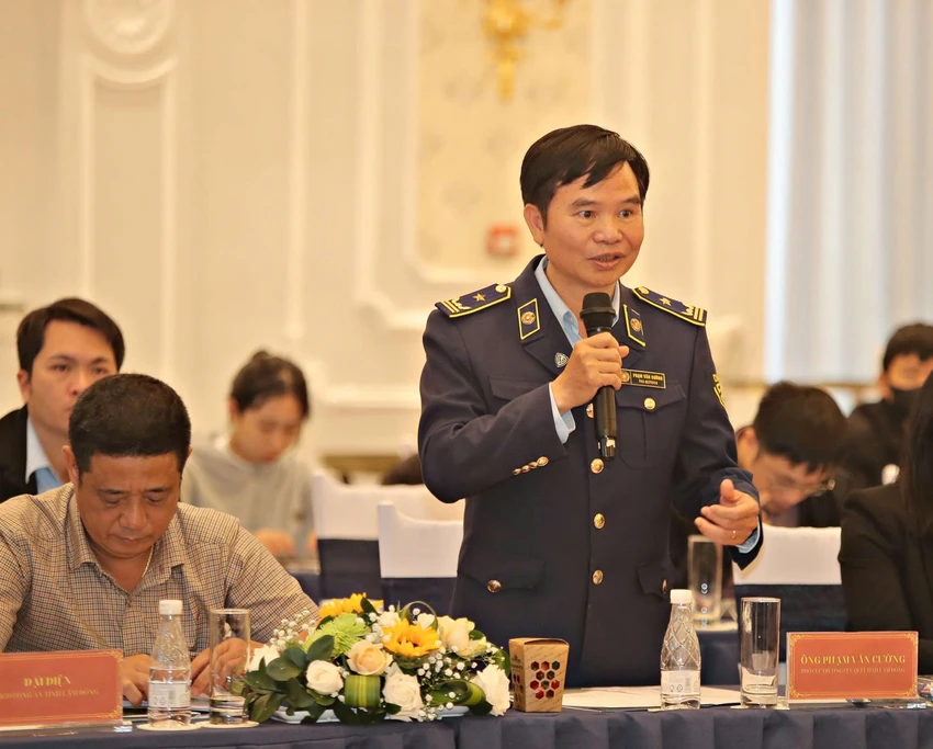 Ông Phạm Văn Cường, Phó Cục trưởng Cục Quản lý thị trường tỉnh Lâm Đồng. Ảnh: TIẾN THÀNH