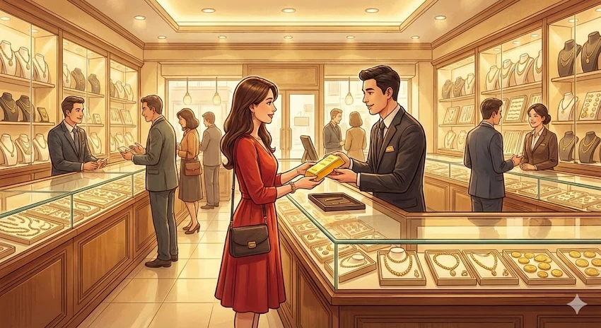 Đối tượng bị xử phạt và tịch thu vàng là các tổ chức, cá nhân có hành vi vi phạm trong hoạt động kinh doanh vàng. Ảnh minh họa: AI