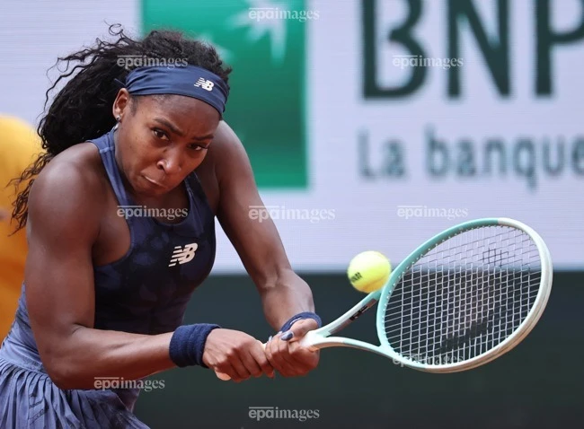 tay vợt Mỹ Coco Gauff
