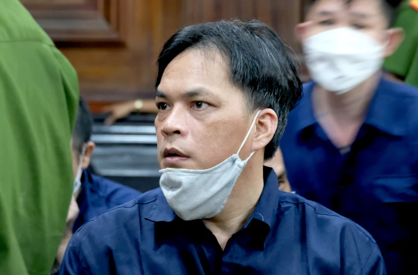 Bị cáo Nguyễn Minh Thành. ẢNH: SONG MAI Bị cáo Nguyễn Minh Thành. ẢNH: SONG MAI
