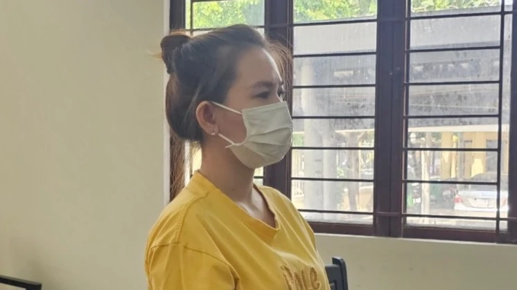 Bị cáo Đoàn Bảo Ngọc. ẢNH: SONG MAI Bị cáo Đoàn Bảo Ngọc. ẢNH: SONG MAI