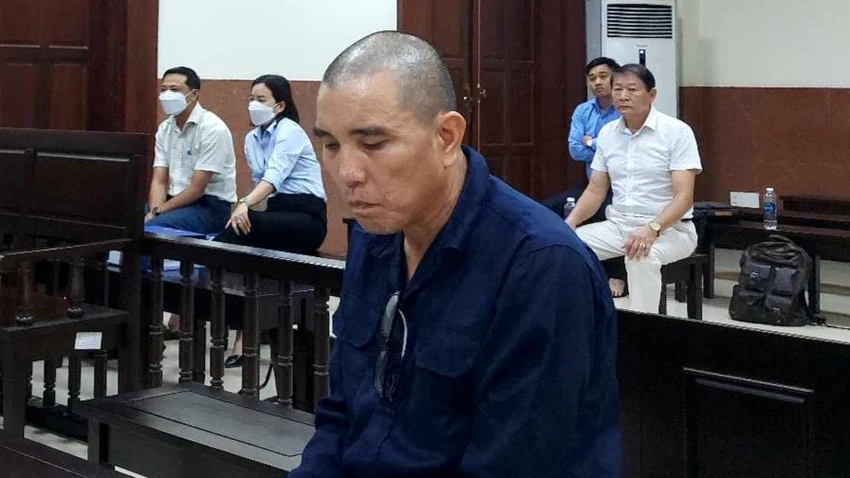 Bị cáo Trịnh Trường Giang tại phiên tòa phúc thẩm. Ảnh: AX Bị cáo Trịnh Trường Giang tại phiên tòa phúc thẩm. Ảnh: AX