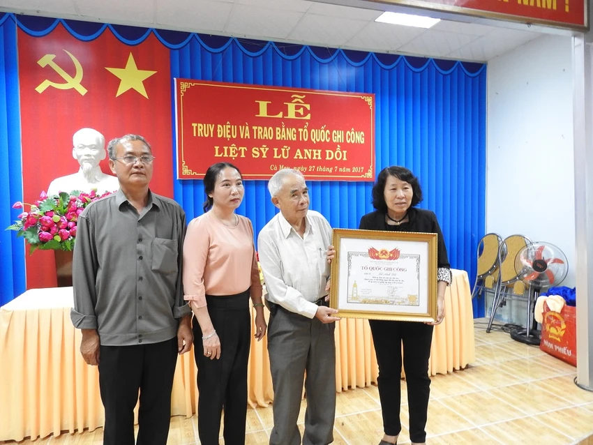 Bức thư cảm động của vợ liệt sỹ Lữ Anh Dồi gửi ân nhân ảnh 3