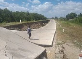 Bộ Nông nghiệp nói về sạt lở, sụt lún ở ĐBSCL