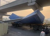 Vụ dầm cầu rớt, đè container: Do sai về chiều cao tĩnh không 