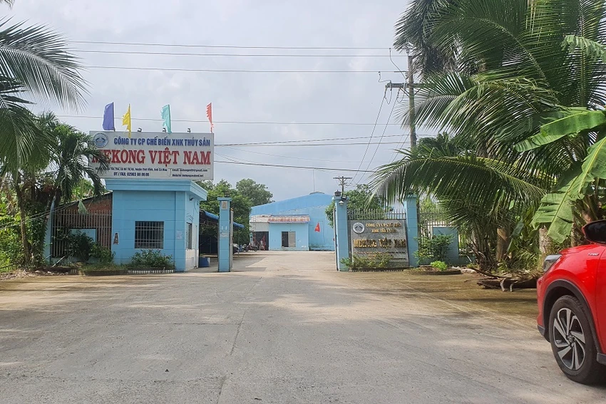 Công ty MEKONG Việt Nam tại Cà Mau đã được đình chỉ tiến hành mở thủ tục phá sản vì có trả nợ nhỏ giọt. Ảnh: TRẦN VŨ Công ty MEKONG Việt Nam tại Cà Mau đã được đình chỉ tiến hành mở thủ tục phá sản vì có trả nợ nhỏ giọt. Ảnh: TRẦN VŨ